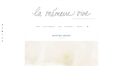 Desktop Screenshot of lamemoirevive.net